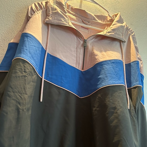NEW!! Free People Movement Walk the Line Colorblock Windbreaker - Picture 2 of 3